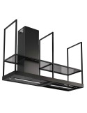 Faber T-SHELF EV8 BK MATT A180 Cappa aspirante a isola 180 cm Classe C Nero
