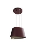 Faber BELLE BURGUNDY/GOLD Cappa aspirante a isola 70 cm Classe A Borgogna, Oro