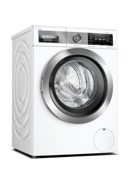 Siemens IQ500 Lavatrice WG44G2F41, 9kg, 1400 Giri, Rimozione Macchie Automatica, Meno Pieghe SmartFinish, Dosaggio Automatico I-dos, VarioSpeed, AquaStop, Bianco