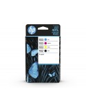 Hp 932 Cartuccia Nero, Ciano, Magenta, Giallo Originale 330 pagine - 6ZC71AE