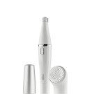 Braun FACE 810 Epilatore Batteria 10 pinzette 1 velocità Bianco, Argento