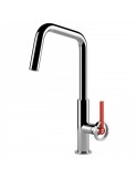 Gessi OFFICINE V 60201 149 Rubinetto Leva sanitaria Finox Nichel Spazzolato