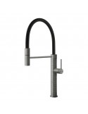 Gessi 316 MECCANICA HT 60012 239 Rubinetto Leva sanitaria Nero, Acciaio spazzolato