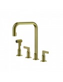 Gessi INCISO CUCINA 58703 727 Rubinetto Valvole rotanti Ottone