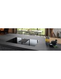 Elica NIKOLATESLA LIBRA BL/A/83 Piano cottura a induzione con Cappa 83 cm Nero