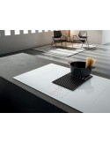 Elica NIKOLATESLA LIBRA WH/A/83 Piano cottura a induzione con Cappa 83 cm Nero, Bianco