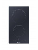 Candy CDH 30 Piano Cottura Ceramica 2 Fornelli 30 cm Nero
