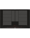 Siemens EX875LYV1E Piano Cottura Piano cottura a induzione 4 Fornelli 81 cm Nero