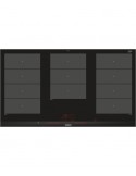 Siemens EX975LXC1E Piano Cottura a induzione 5 Fornelli 51 cm Nero, Acciaio inossidabile
