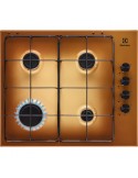 Electrolux KGS6404T Piano Cottura Gas 4 Fornelli 60 cm Marrone