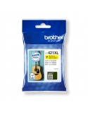 Brother LC421XLY Cartuccia Giallo Originale 500 pagine - LC421XLY