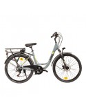 Nilox X7F Bicicletta Elettrica 250 W 80 km Grigio
