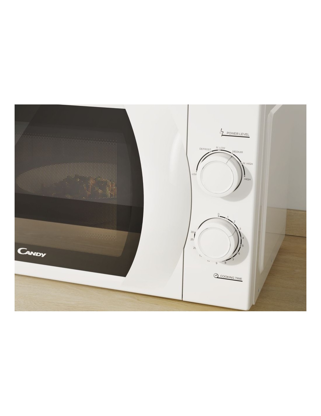 FORNO A MICROONDE 20LT BIANCO 700W in Metallo - Plastica Bianco, dimensioni  36x36x H 24 cm, VDE Tivoli 1996