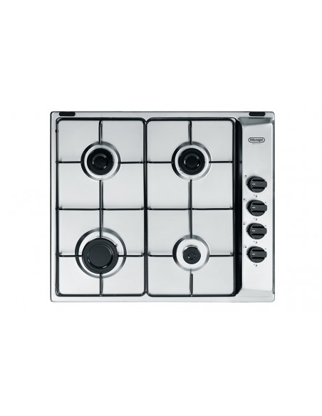 Delonghi YAL 46 ASV Piano Cottura Gas 4 Fornelli 58 cm Acciaio inossidabile | Tekworld.it