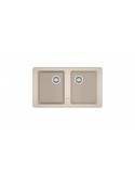 Franke BFG620 Lavello 86 X 50 cm 2 vasche Beige