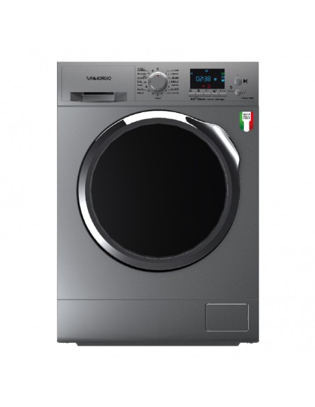 SAN GIORGIO F814DISC Lavatrice 56 cm 8 kg 1400 Giri/min Classe D Argento | Tekworld.it