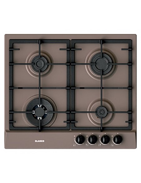 Blanco EXCLUSIVE 6X5-4 Piano Cottura Gas 4 Fornelli 58 cm Marrone | Tekworld.it