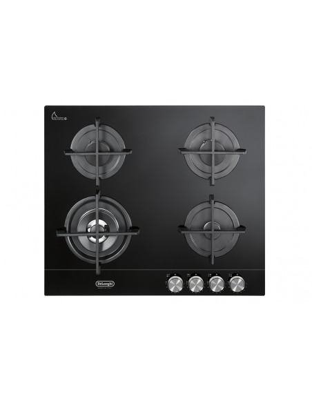 DE LONGHI NSL460NCM Piano Cottura 4 Fornelli vetro ceramico nero | Tekworld.it