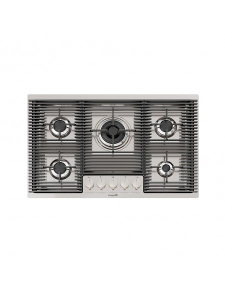 Foster 7682000 Piano Cottura 5 Fornelli 80 cm Inox | Tekworld.it