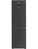 Beko B7RCNE407HXBR Frigorifero Combinato 355 L No Frost Classe B Nero, Acciaio inossidabile