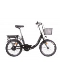 SMARTWAY E-BIKE  F3  Black 20"x2", Batt. Litio 36V 7.8Ah, max 25Km/h, Auton. 20/25km