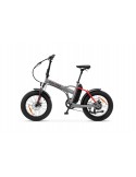 ARGENTO E-BIKE MINIMAX RED 20"x4.0", Batt. Litio 36V 10Ah,max 25Km/h, autonom. 30/70k