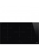 Smeg SI2951D Piano Cottura a induzione 5 Fornelli 90 cm Nero