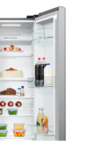 Frigorifero Hisense Side-by-Side 550L Acciaio Inox - Incasso O Libera Installazione
