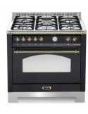 Lofra RNMG96GVGT/Ci Cucina Gas 5 Fornelli con Forno a Gas da 90 cm Nero
