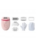 Philips BRE285/00 Epilatore AC 2 velocità Rosa