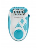 Rowenta EP2910 Epilatore AC 24 pinzette 2 velocità Blu, Bianco