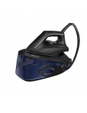 Rowenta VR5121 Ferro da Stiro 2400 W Piastra in Acciaio inossidabile Nero, Blu