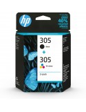 HP 305 2-PACK TRI-COLOR/BLACK