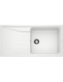 Blanco SONA XL 6 S Lavello 100 X 50 cm 1 Vasca Rettangolare Reversibile Silgranit Bianco