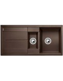 Blanco METRA 6 S Lavello 100 X 19 cm 2 Vasche Marrone