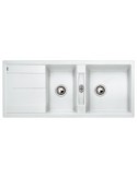Blanco METRA 8 S Lavello 116 X 50 cm 2 Vasche Bianco