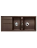 Blanco METRA 8 S Lavello 116 X 50 cm 2 Vasche Marrone