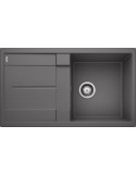 Blanco METRA 5 S Lavello con Gocciolatoio Silgranit Grigio