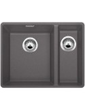 Blanco SUBLINE 340/160-F Lavello con Gocciolatoio Silgranit Grigio