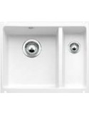 Blanco Subline 350/150 U Lavello 55 X 20 cm 2 Vasche Bianco