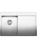 Blanco CLARON 4 S-IF Lavello 78 cm X 19 cm 1 Vasca Rettangolare Reversibile Acciaio Acciaio