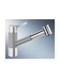 Blanco TIVO-S Alumetallic/Cromato Rubinetto