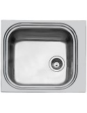 Foster 1511/001 Lavello 59 X 50 cm 1 Vasca Acciaio