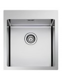 Apell SZ39FBC Lavello 39 cm X 51 cm 1 Vasca Quadrato Acciaio