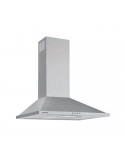 SILVERLINE 2240973304 Cappa aspirante a parete 90 cm Classe D Acciaio inossidabile