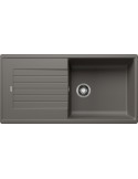 Blanco ZIA XL 6 S Lavello 50x19 cm 1 Vasca Rettangolare con Gocciolatoio Silgranit Grigio