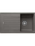 Blanco Zia 45 SL Lavello 50x19 cm 1 Vasca Rettangolare con Gocciolatoio Silgranit Grigio