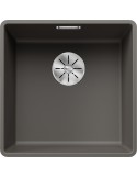 Blanco SUBLINE 400-F Lavello 43x19 cm 1 Vasca Quadrato Silgranit Grigio