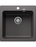 Blanco NAYA 5 Lavello 52x51 cm 1 Vasca Silgranit Grigio