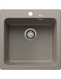 Blanco NAYA 5 Lavello 52x51 cm 1 Vasca Silgranit Beige